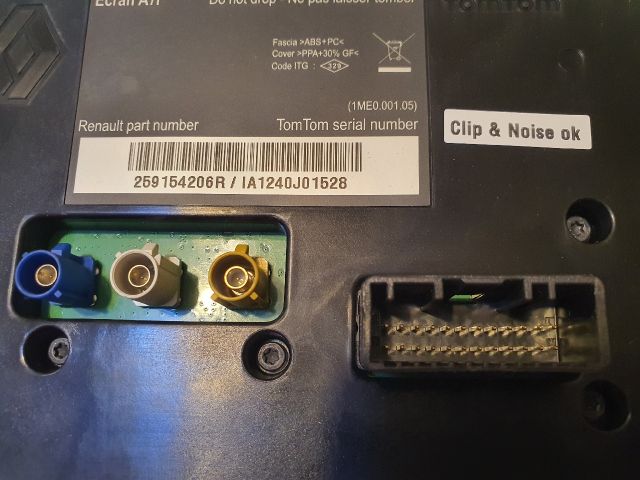 bontott RENAULT KOLEOS Multifunkciós Kijelző