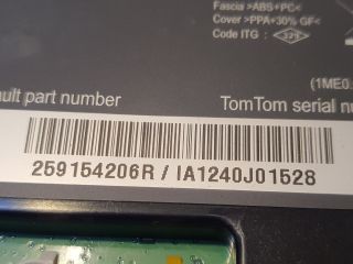 bontott RENAULT KOLEOS Multifunkciós Kijelző