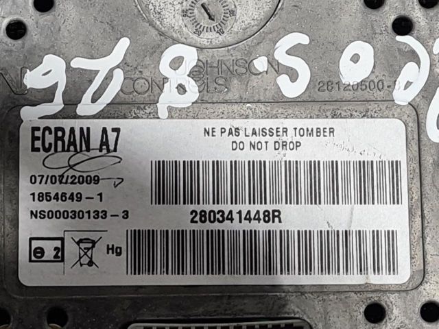 bontott RENAULT KOLEOS Navigációs Fejegység