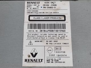 bontott RENAULT KOLEOS Rádió / CD