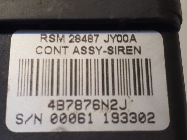 bontott RENAULT KOLEOS Riasztó Hangszóró