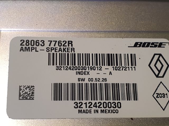 bontott RENAULT KOLEOS Végfok