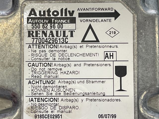 bontott RENAULT LAGUNA I Légzsák Elektronika