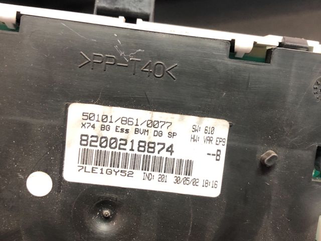 bontott RENAULT LAGUNA II Kilométeróra