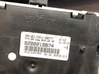 bontott RENAULT LAGUNA II Kilométeróra