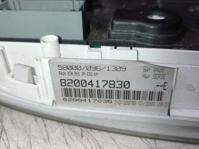 bontott RENAULT LAGUNA II Kilométeróra