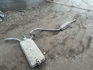 bontott RENAULT LAGUNA II Komplett Kipufogó Rendszer