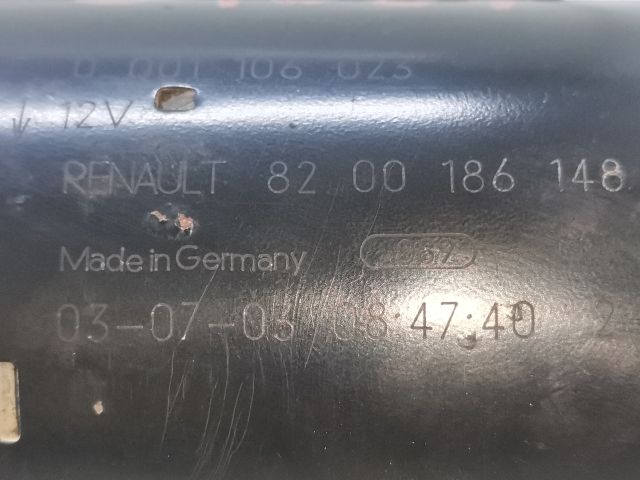 bontott RENAULT LAGUNA II Önindító