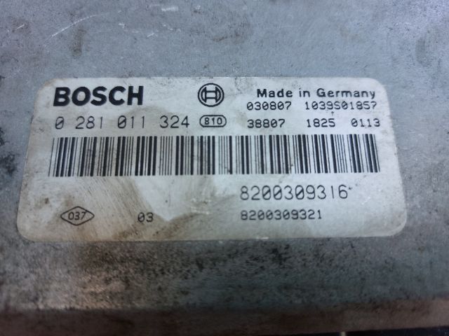 bontott RENAULT LAGUNA II Motorvezérlő