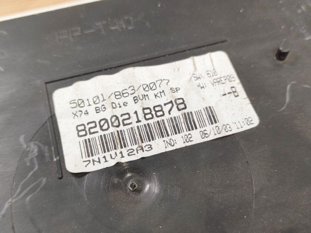 bontott RENAULT LAGUNA II Kilométeróra