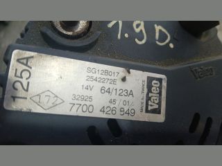 bontott RENAULT LAGUNA II Generátor