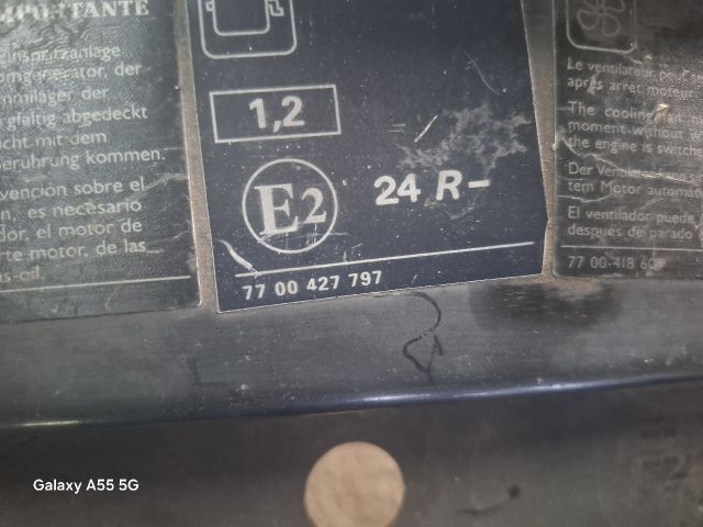 bontott RENAULT LAGUNA II Homlokfal (Üres lemez)