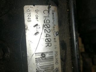 bontott RENAULT LAGUNA II Önindító