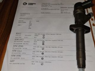 bontott RENAULT LAGUNA II Porlasztó (1 db)