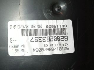 bontott RENAULT LAGUNA II Kilométeróra