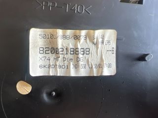 bontott RENAULT LAGUNA II Kilométeróra