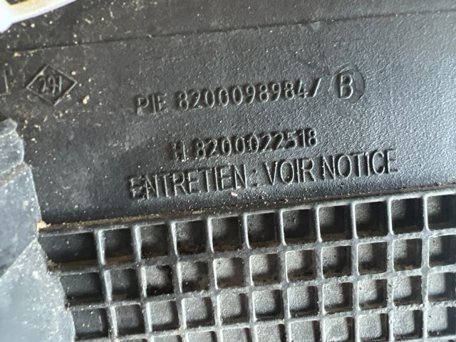 bontott RENAULT LAGUNA II Légszűrő Ház