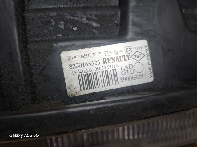 bontott RENAULT LAGUNA II Bal Xenon Fényszóró