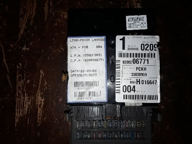 bontott RENAULT LAGUNA II Biztosítéktábla Utastér