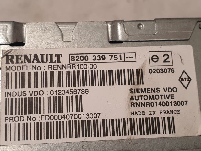 bontott RENAULT LAGUNA II GPS Elektronika
