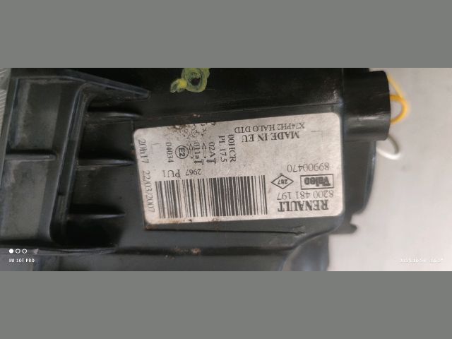 bontott RENAULT LAGUNA II Jobb Fényszóró