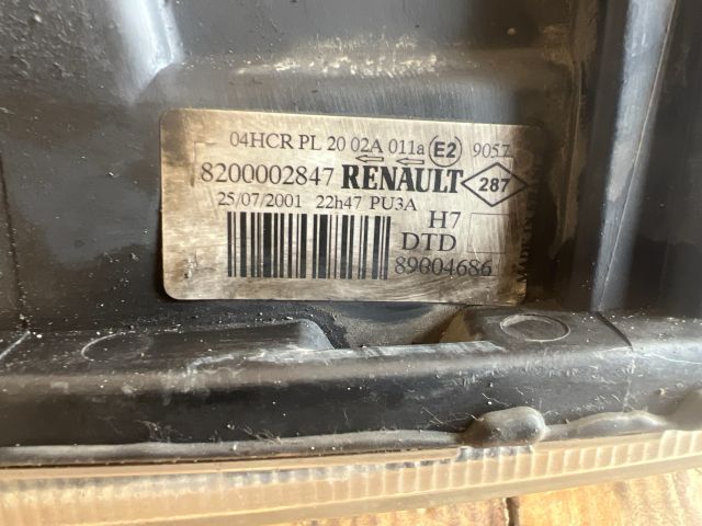 bontott RENAULT LAGUNA II Jobb Fényszóró