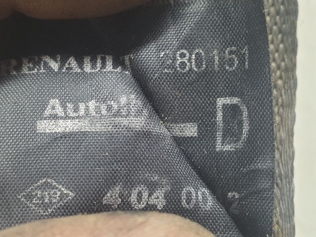 bontott RENAULT LAGUNA II Jobb hátsó Biztonsági Öv