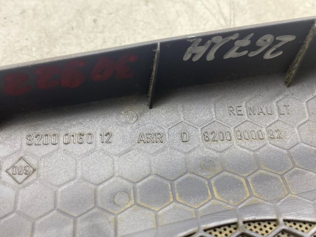 bontott RENAULT LAGUNA II Jobb hátsó Hangszóró Burkolat