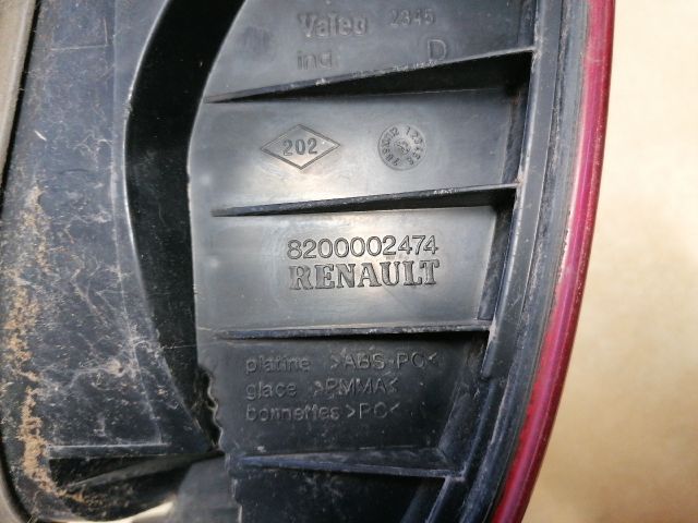 bontott RENAULT LAGUNA II Jobb Külső Hátsó Lámpa