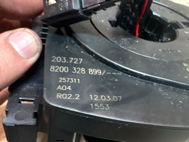 bontott RENAULT LAGUNA II Légzsák Átvezető Szalagkábel