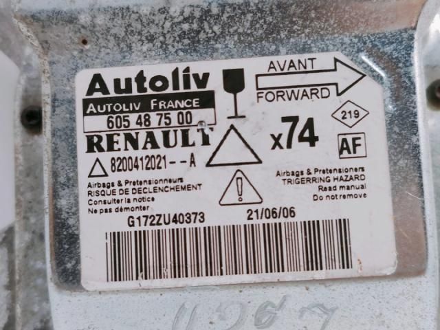 bontott RENAULT LAGUNA II Légzsák Elektronika