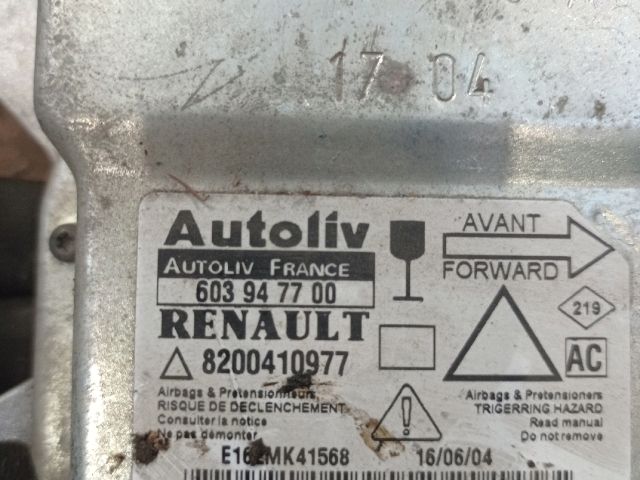 bontott RENAULT LAGUNA II Légzsák Elektronika