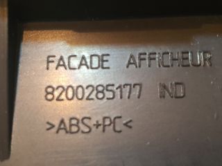 bontott RENAULT LAGUNA II Multifunkciós Kijelző