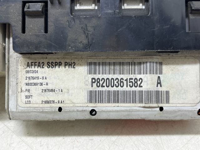 bontott RENAULT LAGUNA II Multifunkciós Kijelző