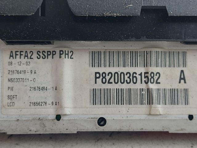 bontott RENAULT LAGUNA II Multifunkciós Kijelző