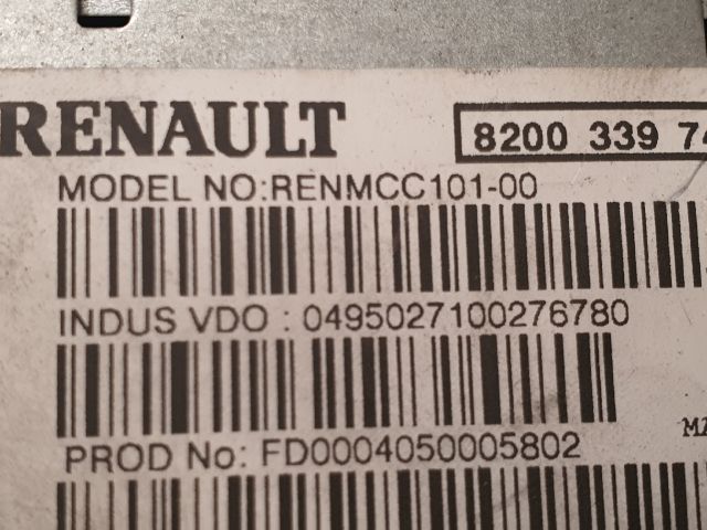 bontott RENAULT LAGUNA II Navigációs Fejegység