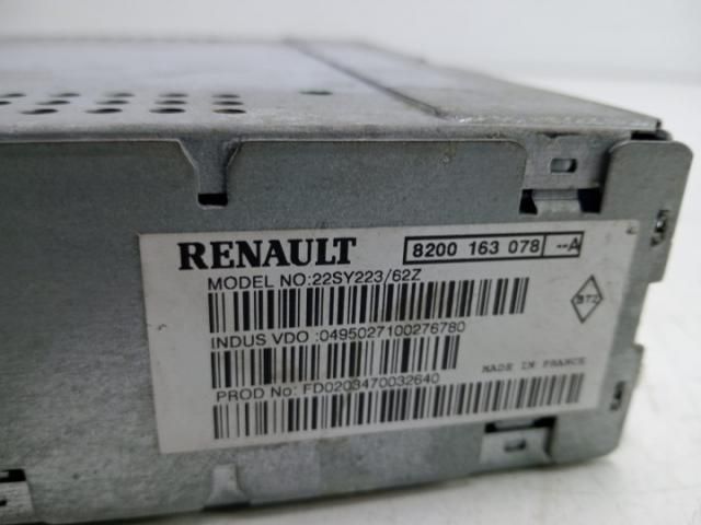 bontott RENAULT LAGUNA II Navigációs Fejegység