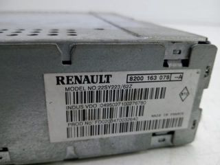 bontott RENAULT LAGUNA II Navigációs Fejegység