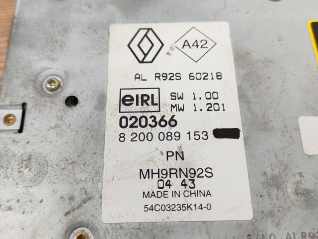 bontott RENAULT LAGUNA II Rádió / CD