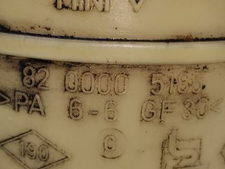 bontott RENAULT LAGUNA II Szervóolaj Tartály