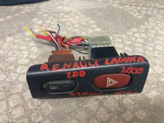 bontott RENAULT LAGUNA II Vészvillogó Kapcsoló