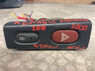bontott RENAULT LAGUNA II Vészvillogó Kapcsoló