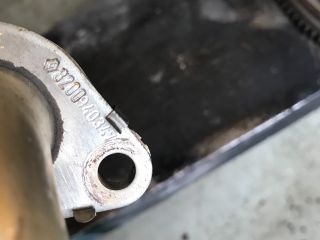 bontott RENAULT LAGUNA III EGR Hűtő Cső