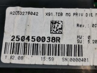 bontott RENAULT LAGUNA III Kilométeróra