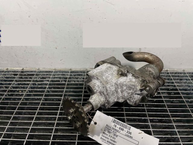 bontott RENAULT LAGUNA III Olajszivattyú