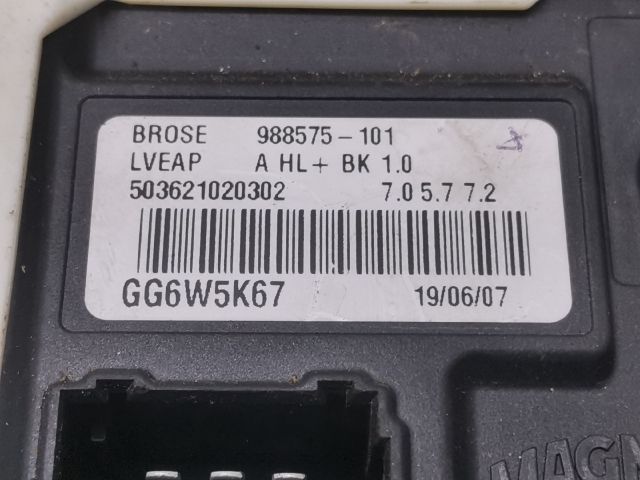 bontott RENAULT LAGUNA III Bal első Ablakemelő Motor