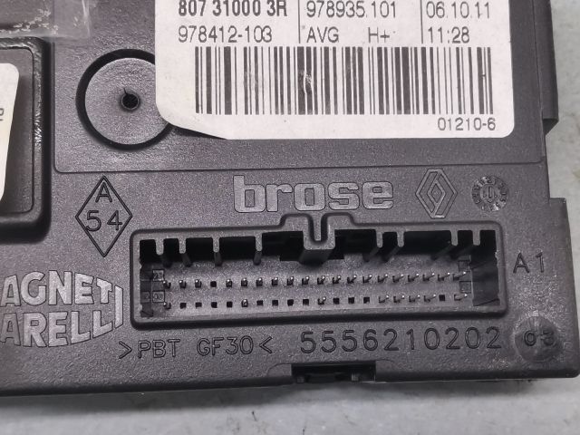 bontott RENAULT LAGUNA III Bal első Ablakemelő Motor