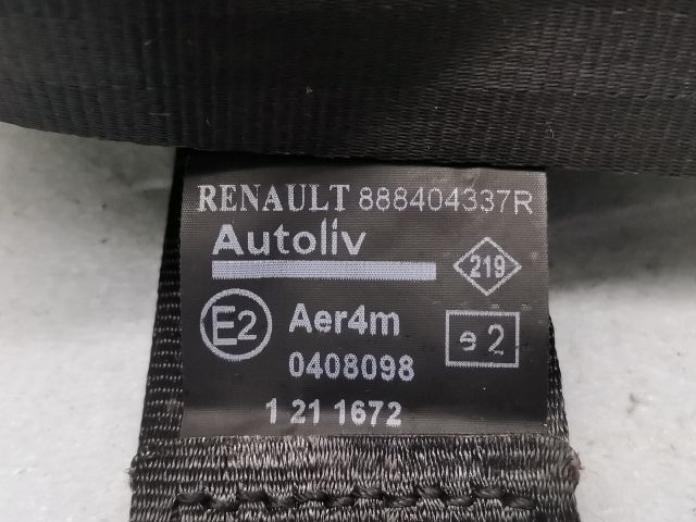 bontott RENAULT LAGUNA III Bal hátsó Biztonsági Öv