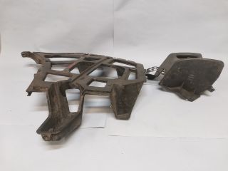 bontott RENAULT LAGUNA III Bal hátsó Oldal Lökhárító Tartó (Műanyag)