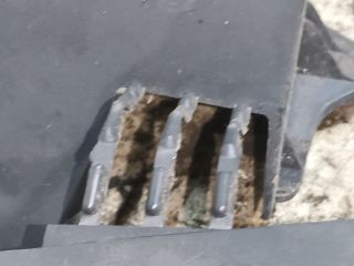 bontott RENAULT LAGUNA III Bal hátsó Oldal Lökhárító Tartó (Műanyag)